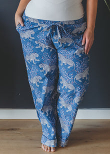 Bagheera - Pajama Pants - Indigo - Printfresh