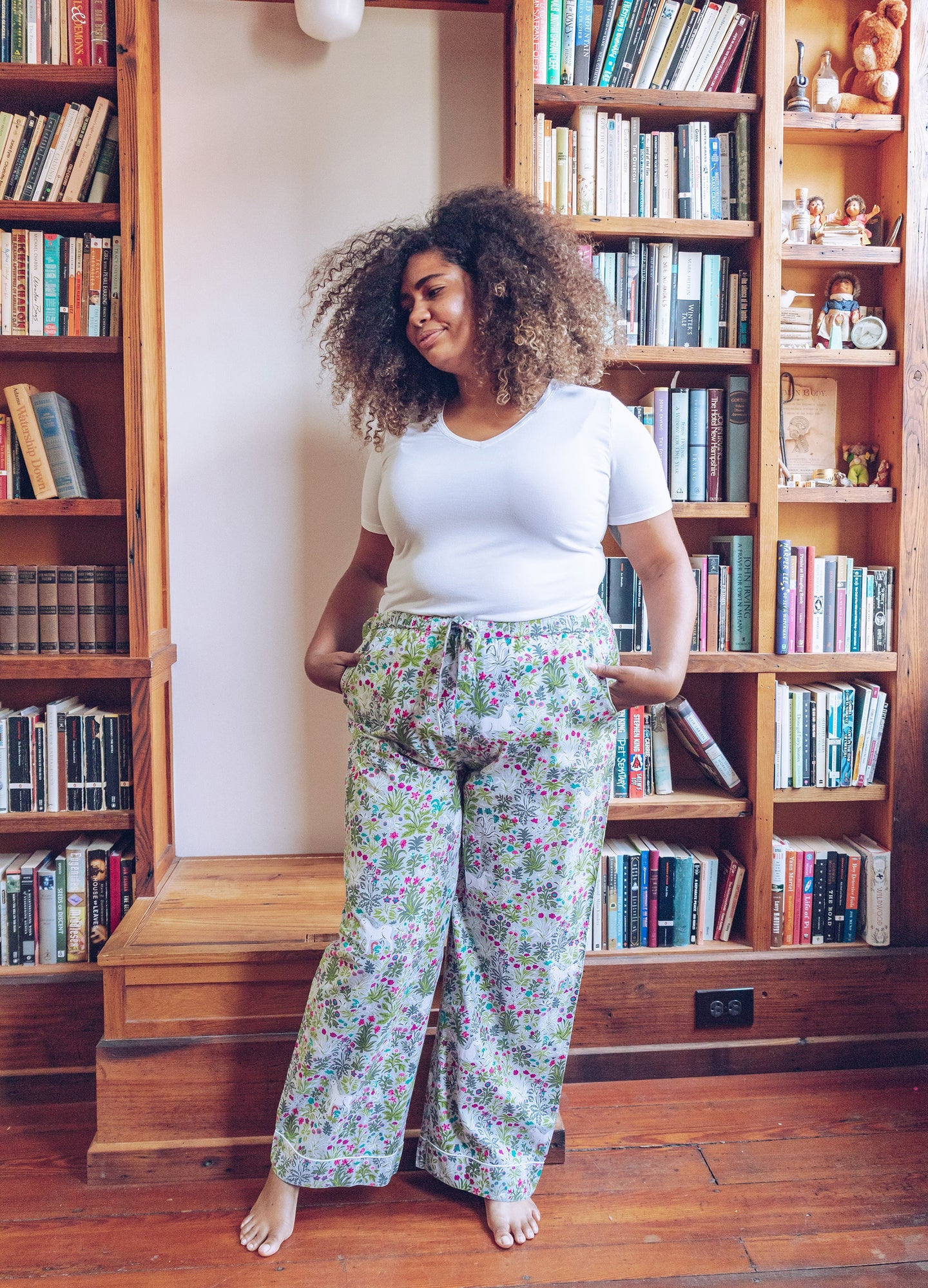 Unicorn's Garden - Pajama Pants - Silver - Printfresh