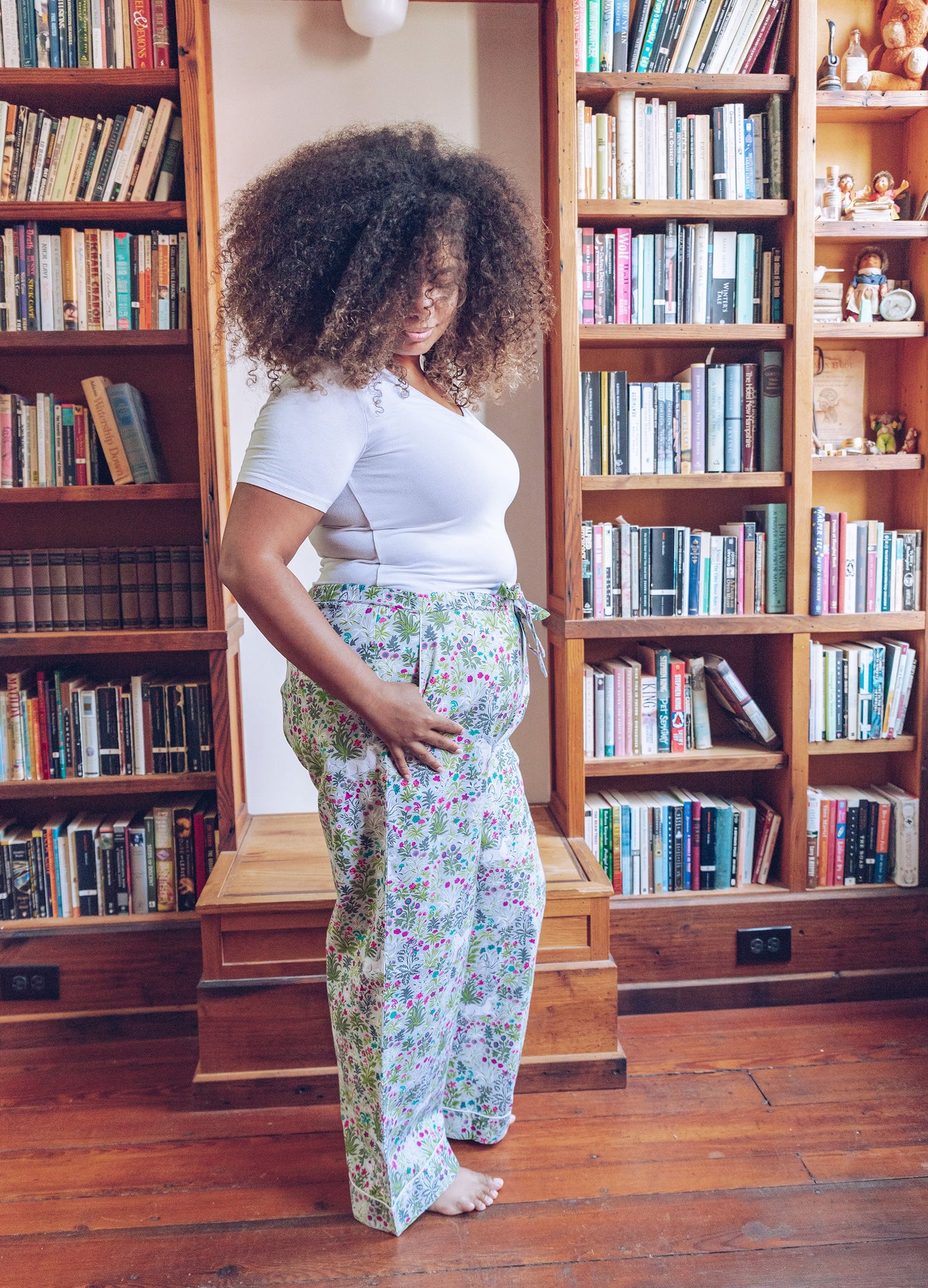 Unicorn's Garden - Pajama Pants - Silver - Printfresh