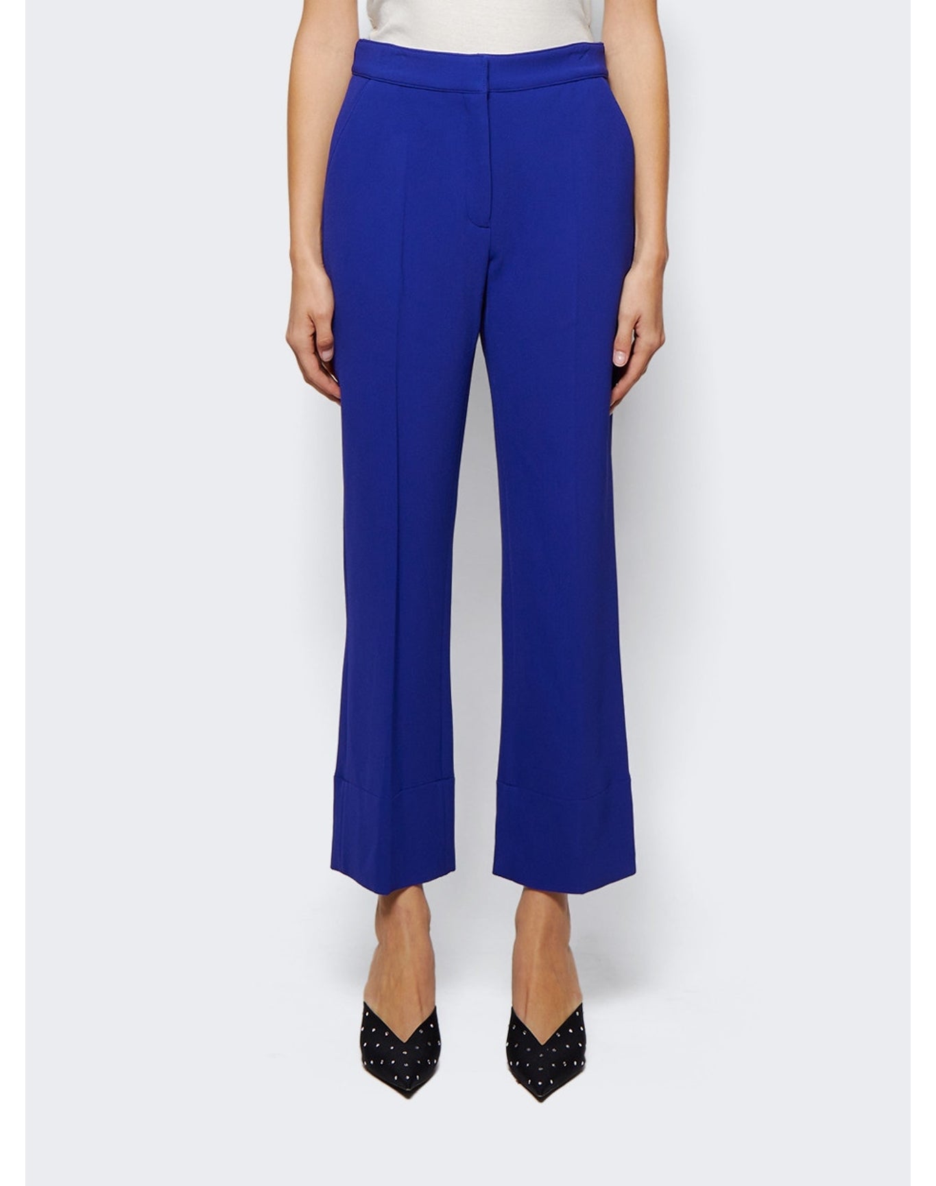 Proenza Schouler | Women | Bi-stretch Crepe Pants | Dark Indigo