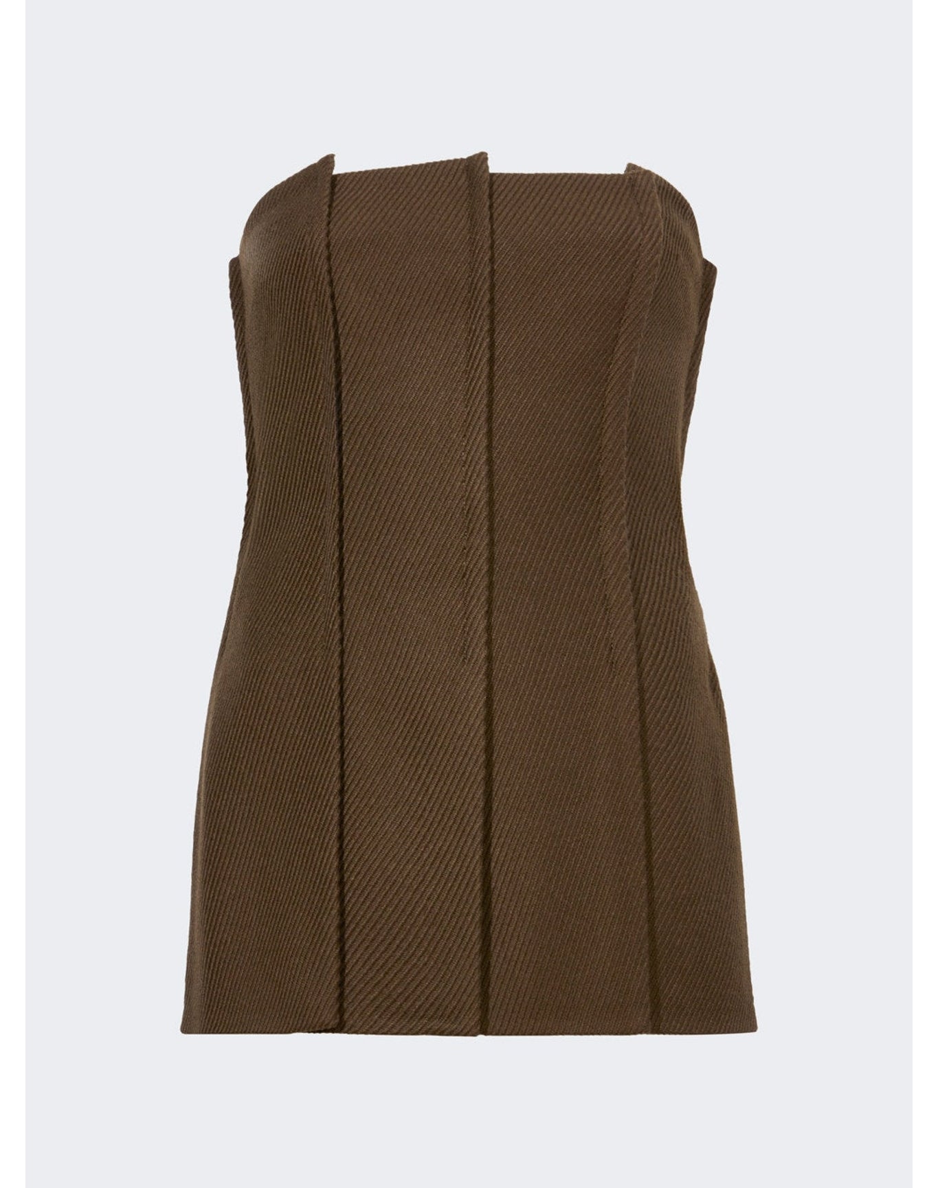 Proenza Schouler | Women | Corinne Strapless Top | Dark Loden