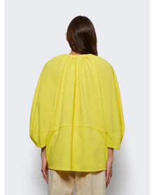 Proenza Schouler | Women | Matte Crepe V-neck Top | Yellow