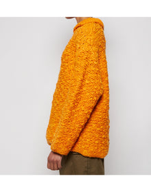 Proenza Schouler | Women | Oversized Hand Knit Sweater | Marigold