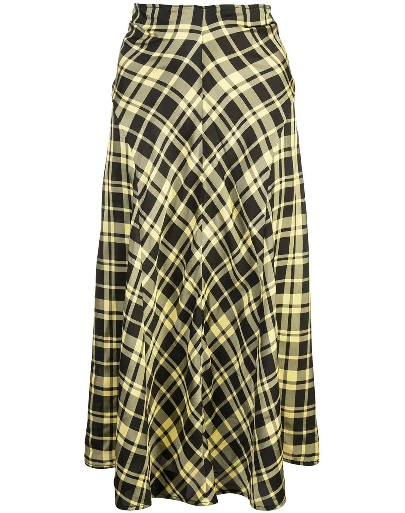 Proenza Schouler | Women | Ruched Plaid Skirt | Multicolor
