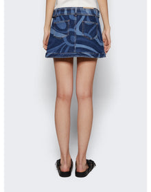 Pucci | Women | Marmo-print Miniskirt | Blue