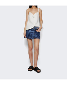 Pucci | Women | Marmo-print Miniskirt | Blue