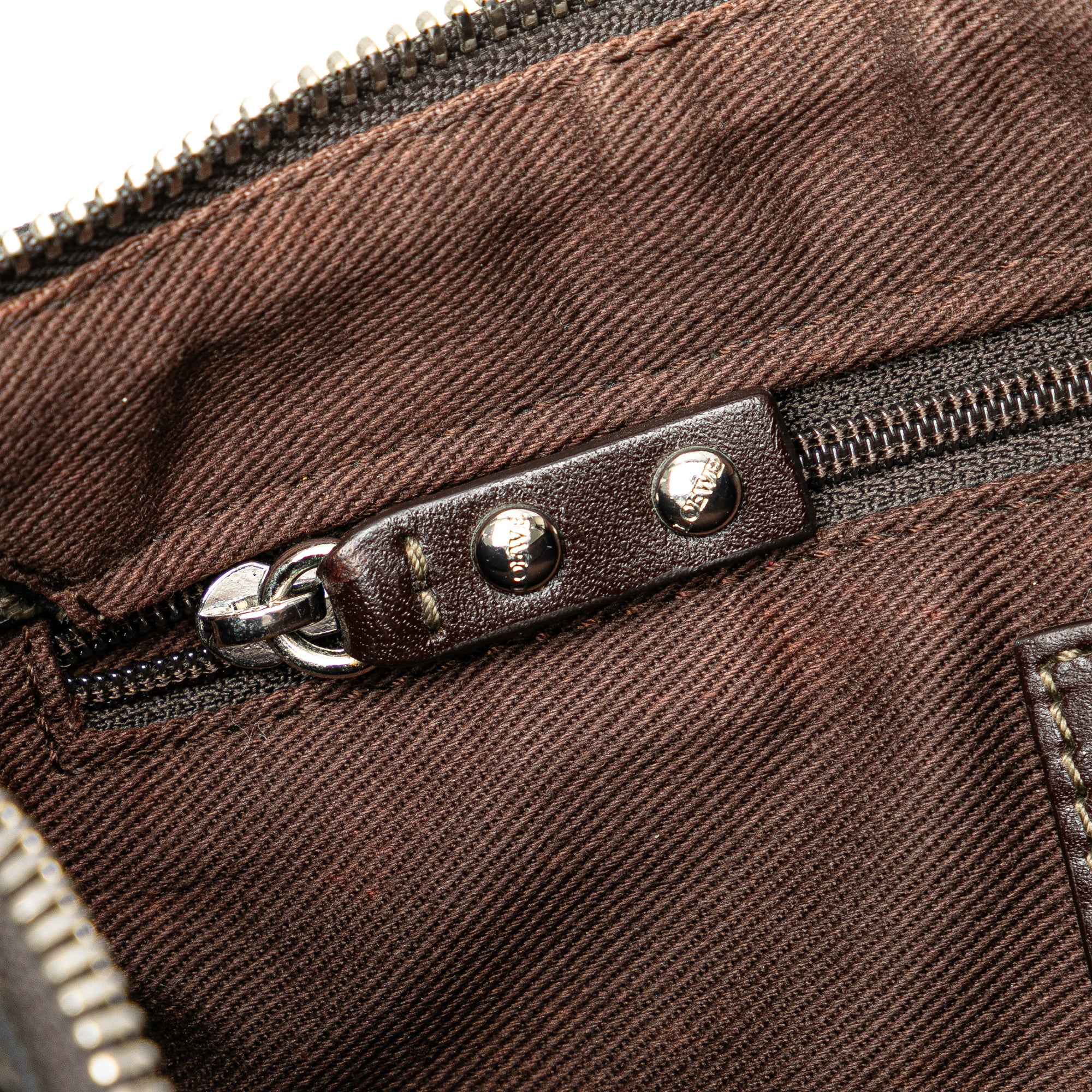 LOEWE | Pre-Owned Anagram Canvas Crossbody | Black