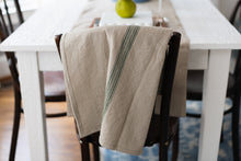 Kitchen Tea Towel | Vintage Spruce Green Stripe | Set of 2