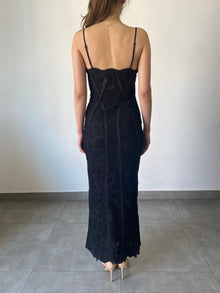 Paris Long Dress | Black