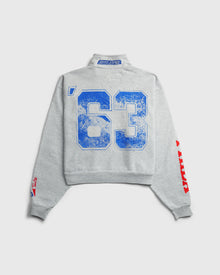 The Varsity Cropped Half Zip - 76ers | Philadelphia 76ers