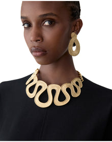 Geometric Necklace | Gold