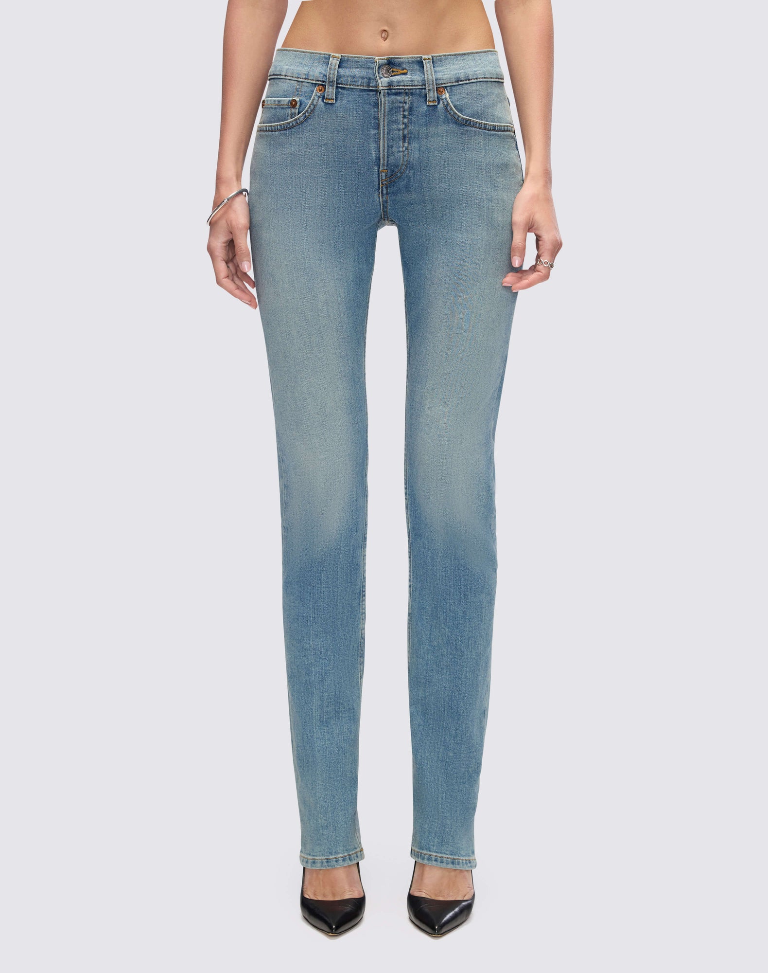 Womens | Comfort Stretch The Slim Cig | Cambria Blue