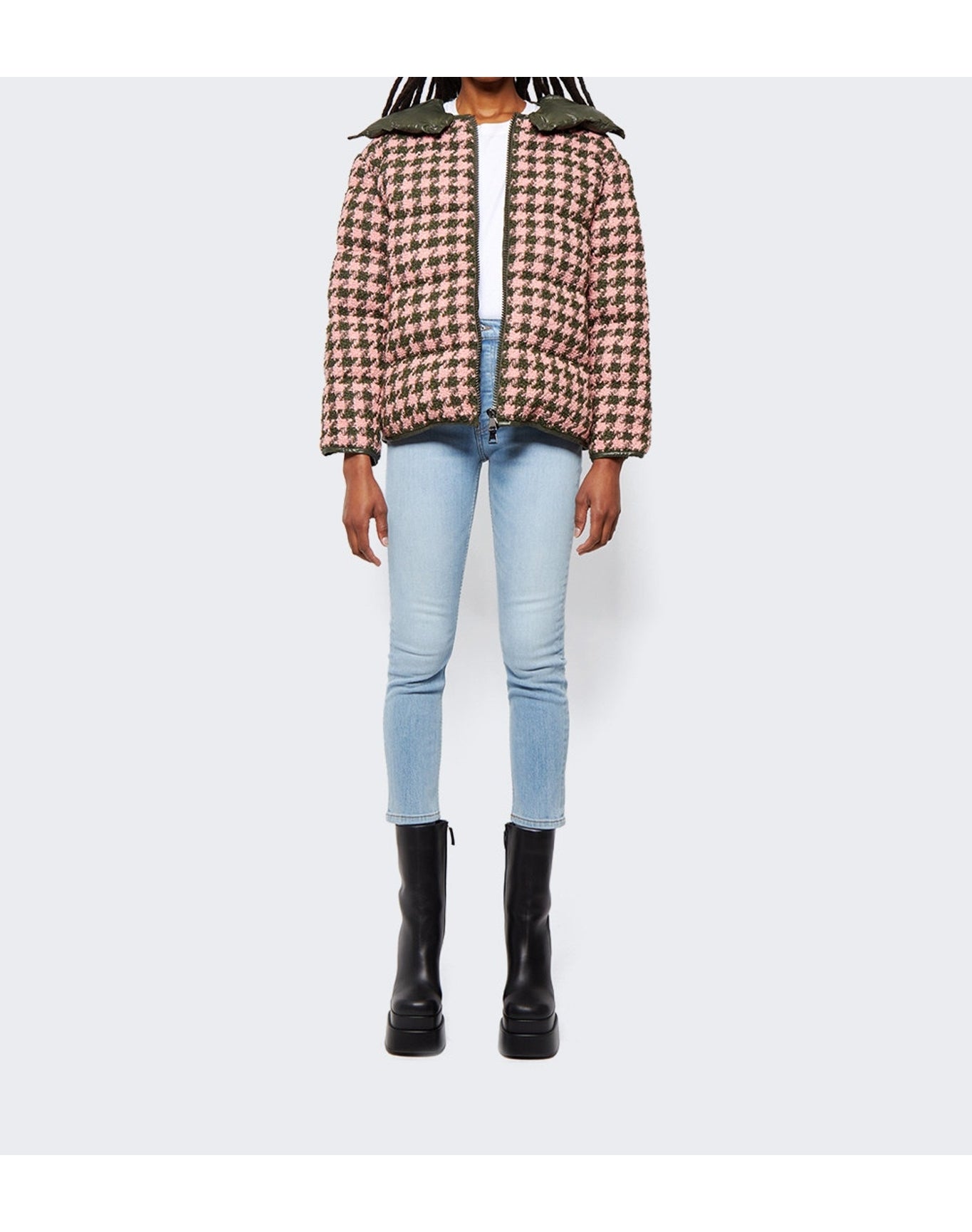 RE/DONE | Women | 90s High Rise Ankle Crop Jean | Costa Indigo