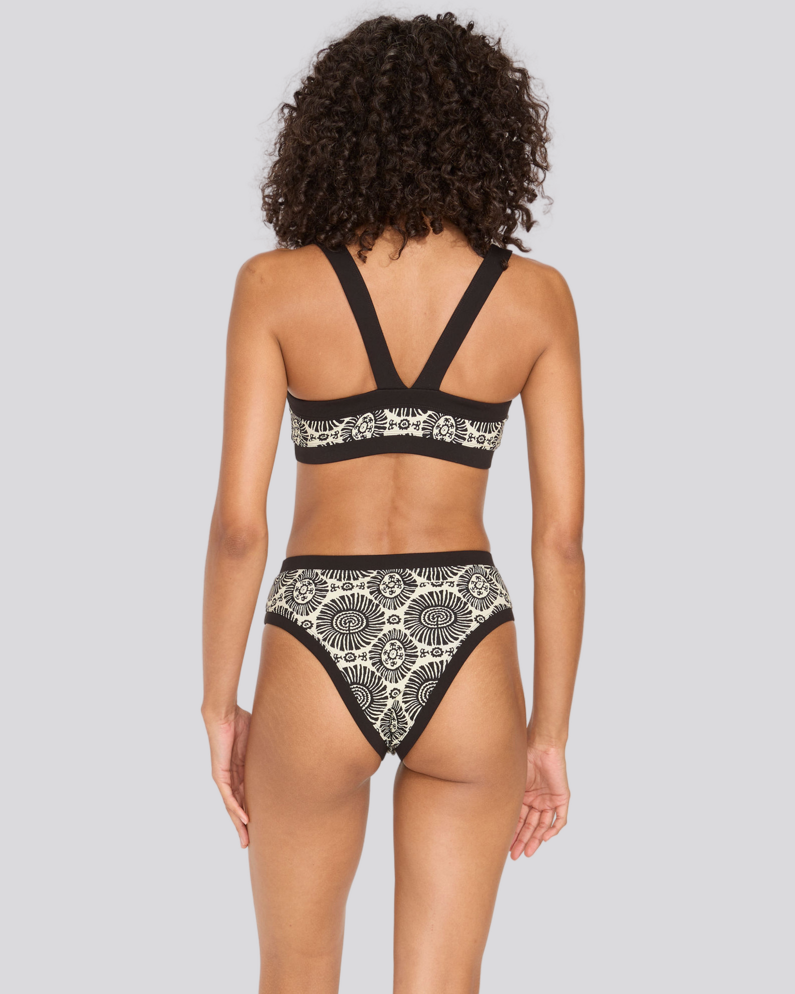 The Scottie Bikini Top - Solid & Striped