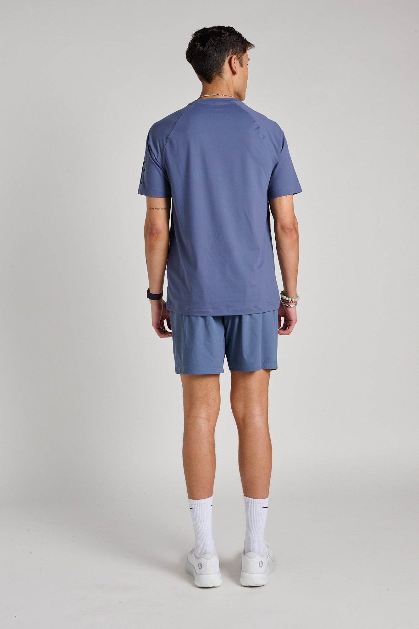 Rhone | Reign Short Sleeve | Shale Blue