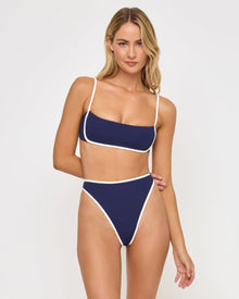 Nora Bikini Bottom | Midnight Cream