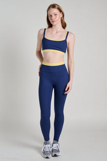 Year of Ours | Ribbed Layered Legging | Midnite Popcorn