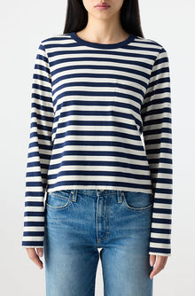 AMO Denim | Brigitte Long Sleeve in Twilight/Bone