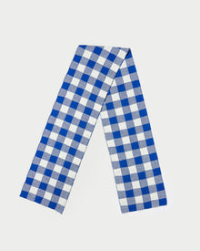 Color: Blue/Cream Plaid