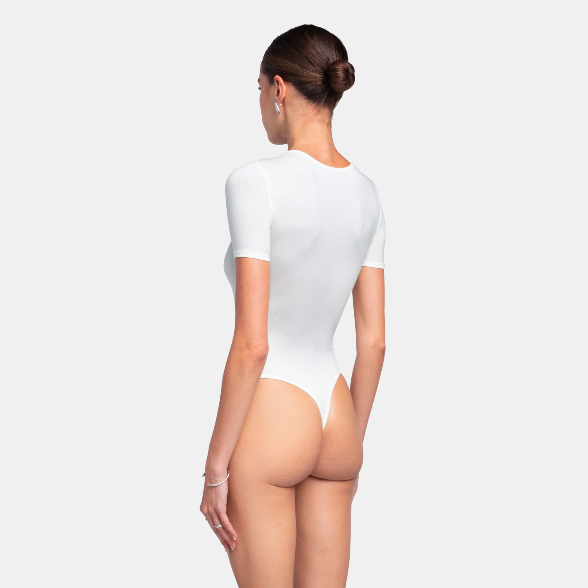 OW Collection Rosa Bodysuit | White