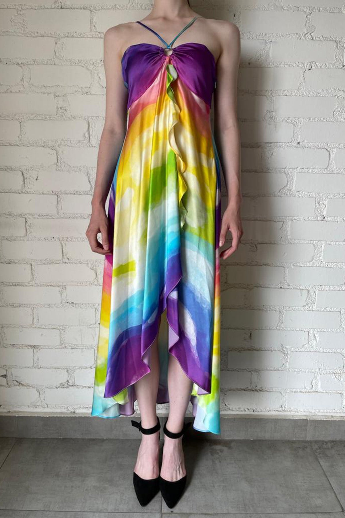 Aimee Long Dress | Multi