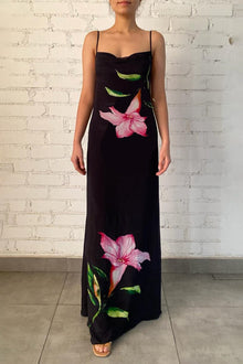 Bryn Long Dress | Black