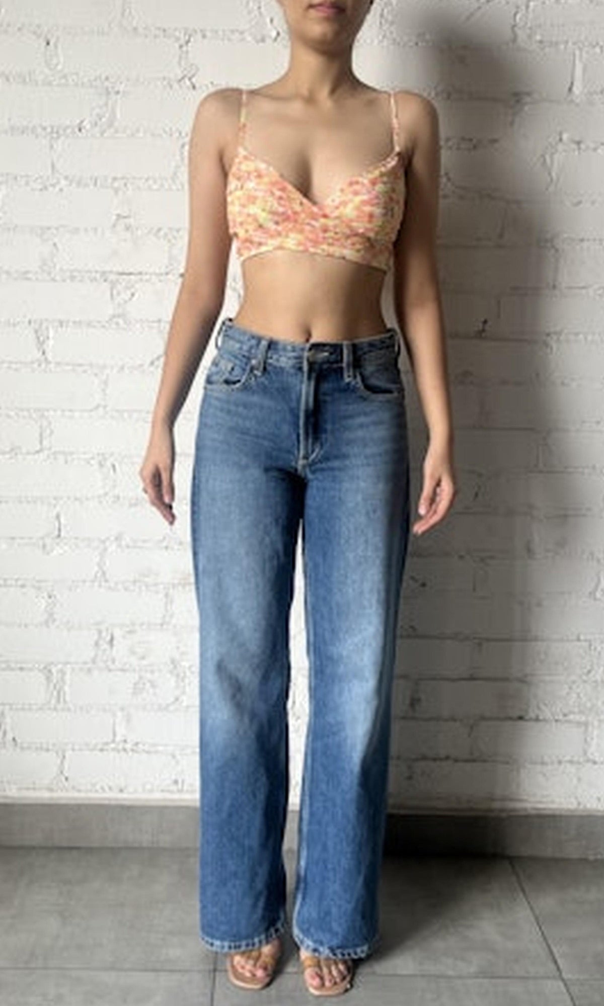 Womens | Faye Polyester Chiffon Bandeau | Multi