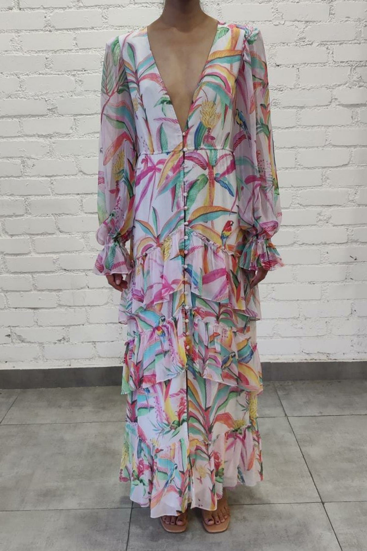 Rio Long Dress | Multi