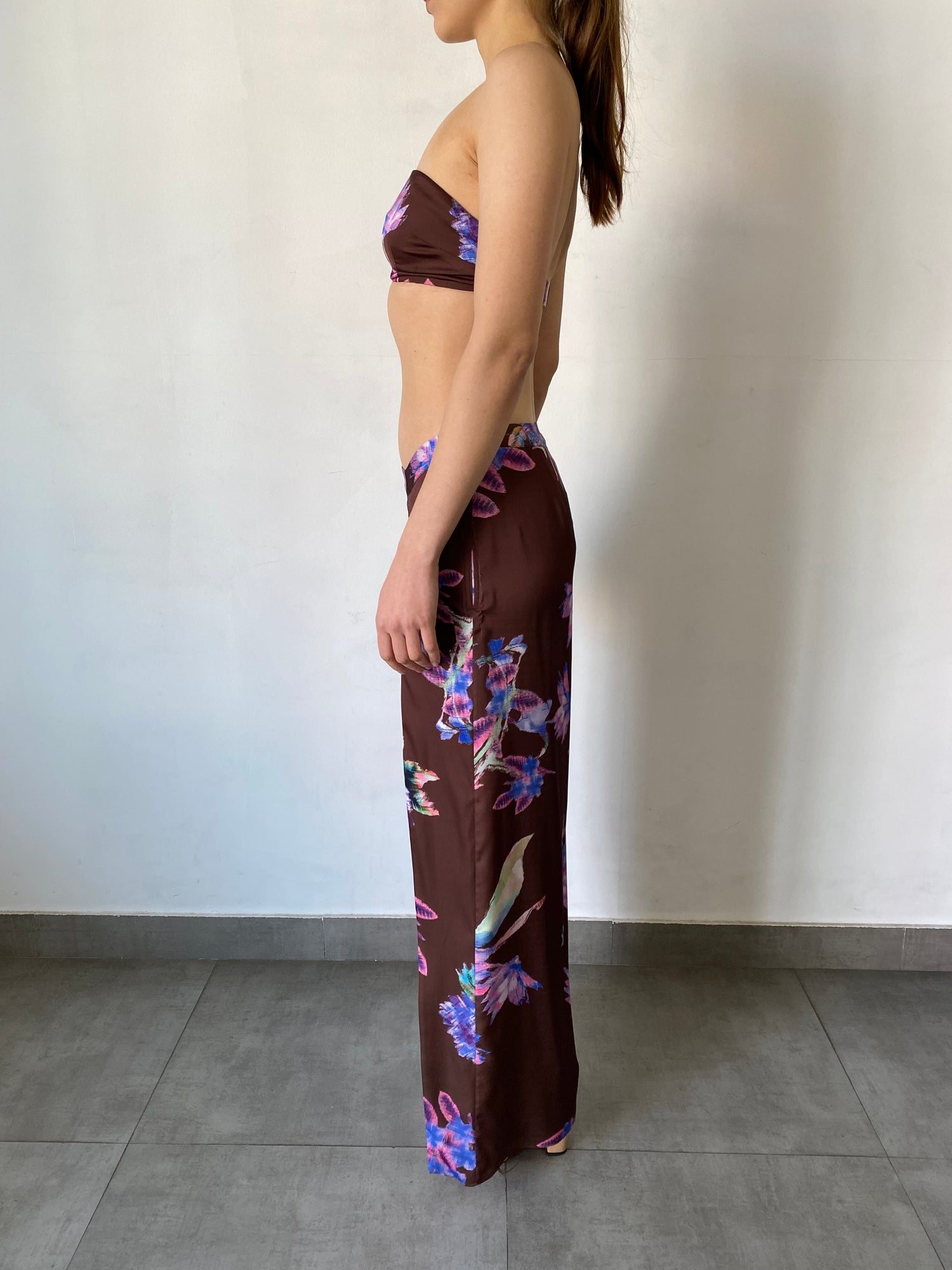 Shay Long Skirt | Brown