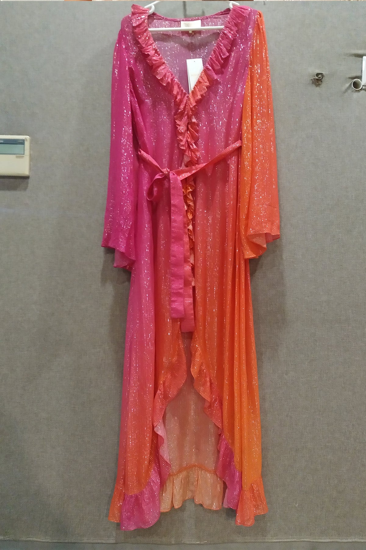 Long Skirt | Orange/Pink