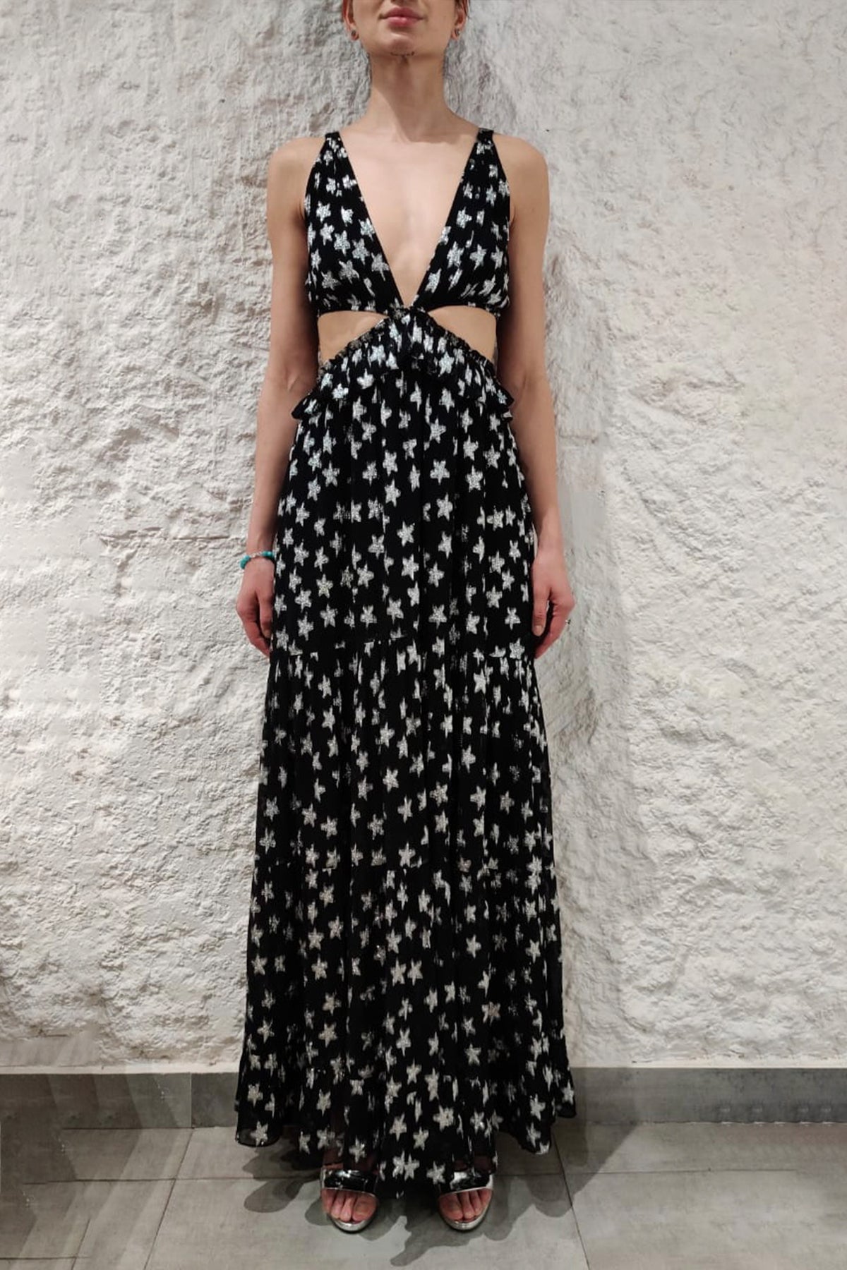 Vega Long Dress | Black