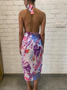 Bodysuit | Pink/Purple Tropical