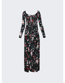 Rabanne | Women | Maxi Dress | Black Rose