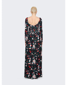 Rabanne | Women | Maxi Dress | Black Rose