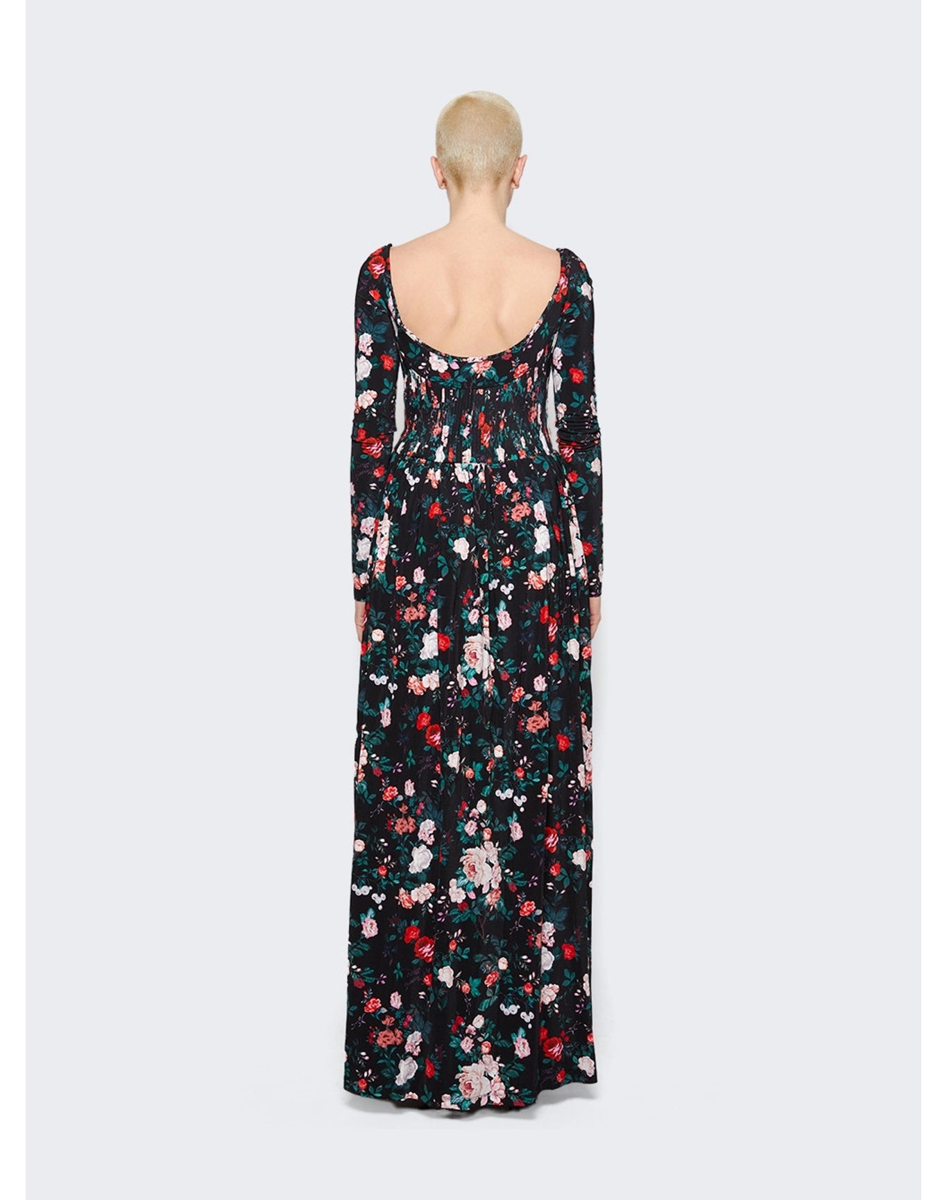 Rabanne | Women | Maxi Dress | Black Rose
