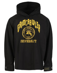 Raf Simons | Men | Grimcrawler Hoodie | Black x Yellow