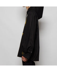 Raf Simons | Men | Grimcrawler Hoodie | Black x Yellow