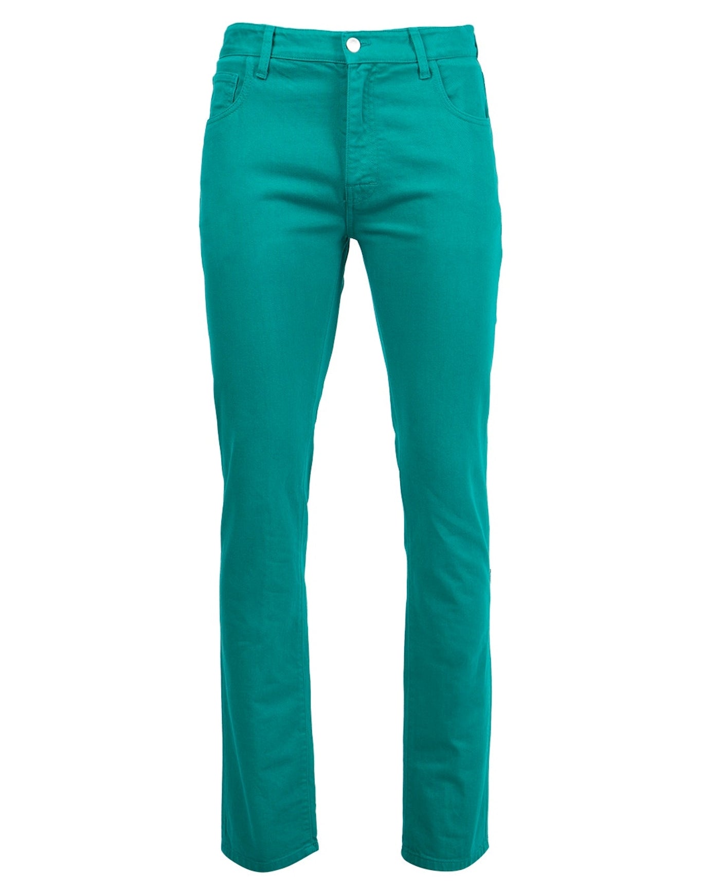 Raf Simons | Men | Slim Fit Denim Pants | Petrol