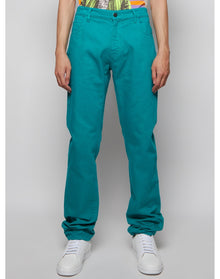 Raf Simons | Men | Slim Fit Denim Pants | Petrol