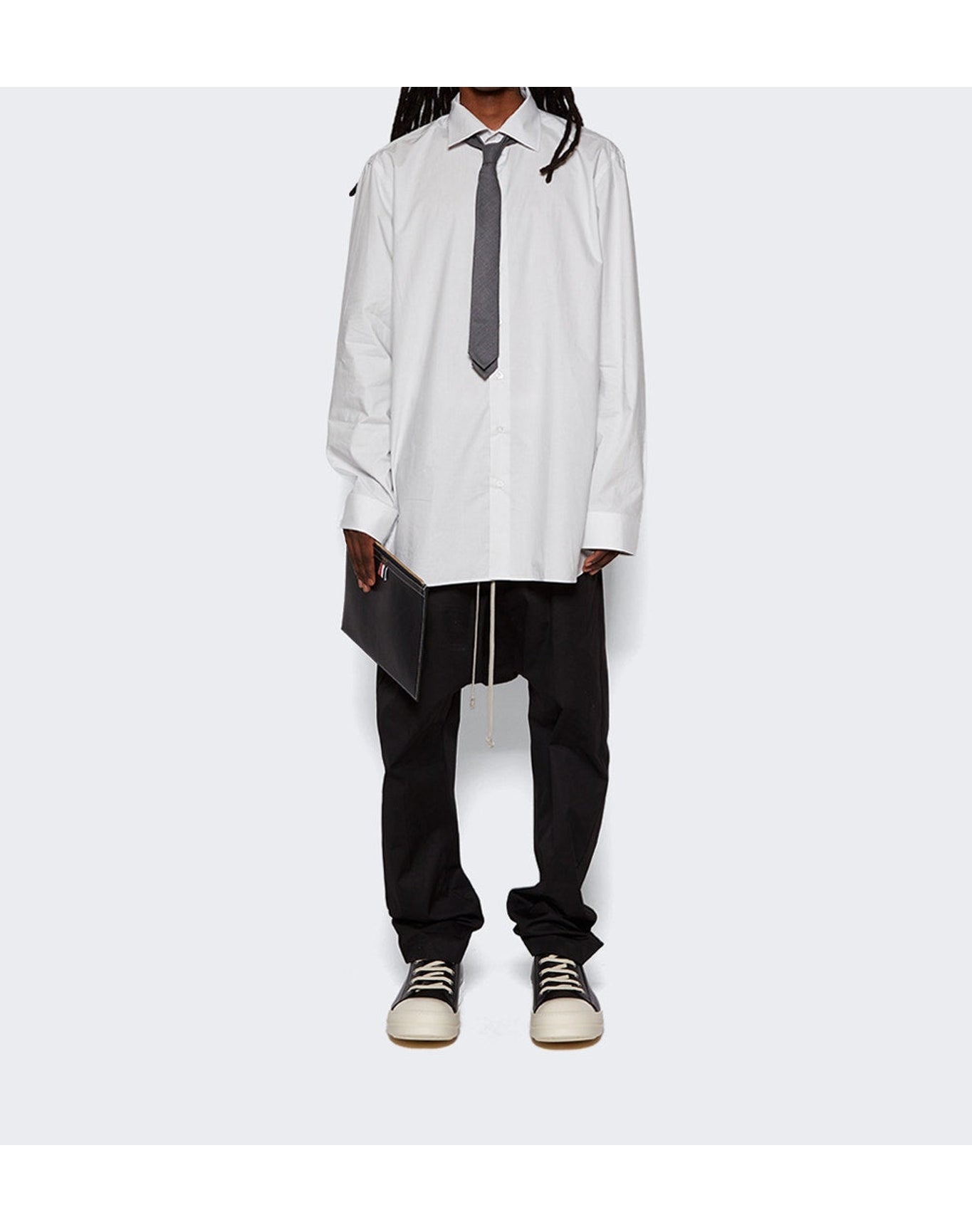 Raf Simons x Philippe Vandenberg | Men | Big Fit Shirt With Grand Amour Print | Pearl