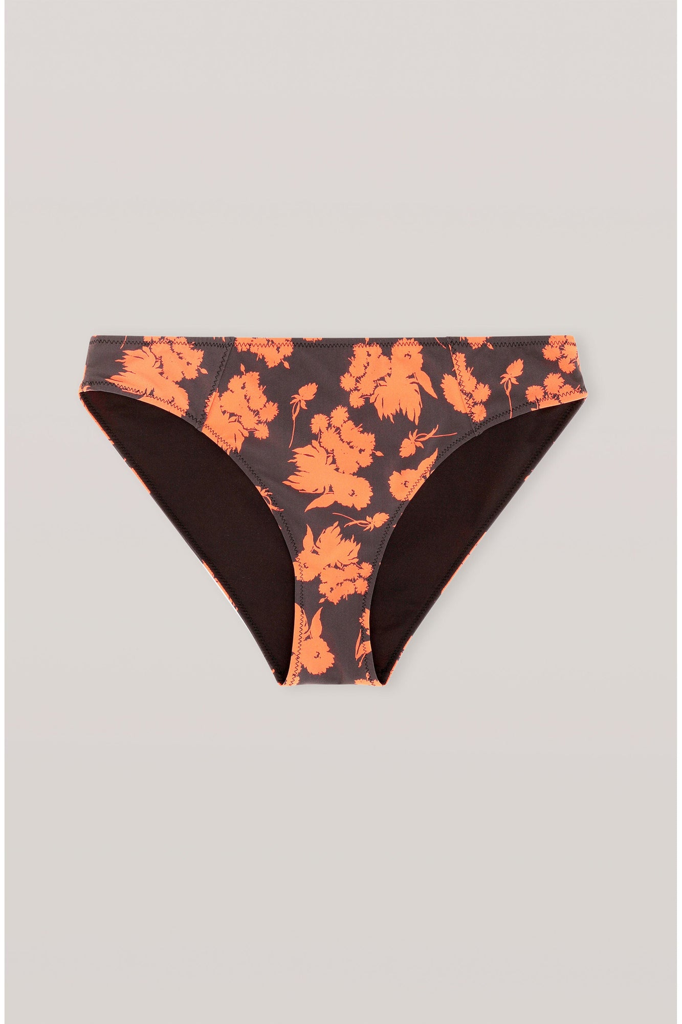 Recycled Floral Bikini Briefs | Phantom (V1)