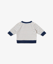 Kids Unisex | Remy Sweatshirt | White/Navy