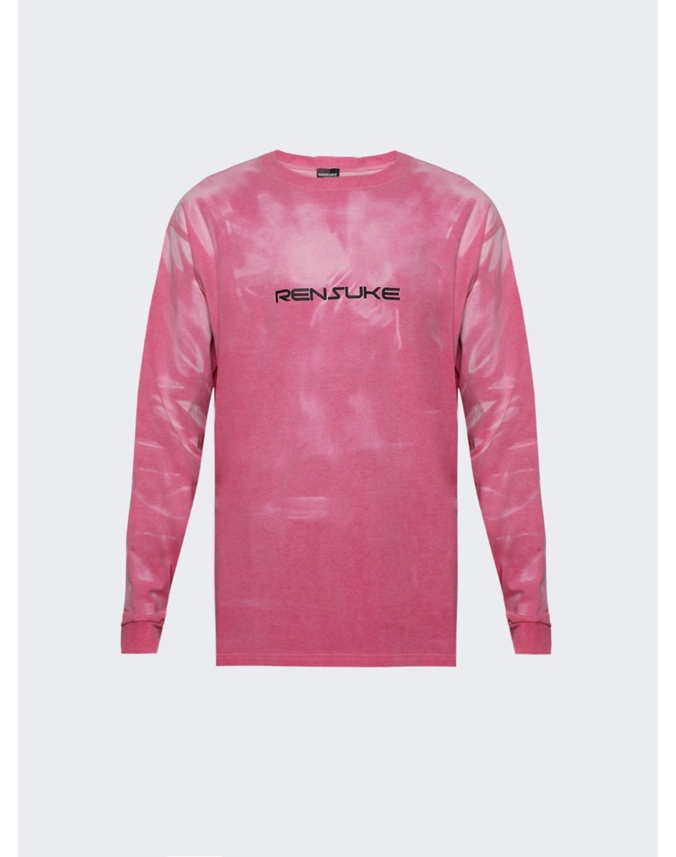 Rensuke Tokyo | Men | Long Sleeve Loose Fitting Tee | Pastel Pink