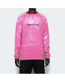 Rensuke Tokyo | Men | Long Sleeve Loose Fitting Tee | Pastel Pink