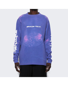 Rensuke Tokyo | Men | Long Sleeve Loose Fitting Tee | Purple