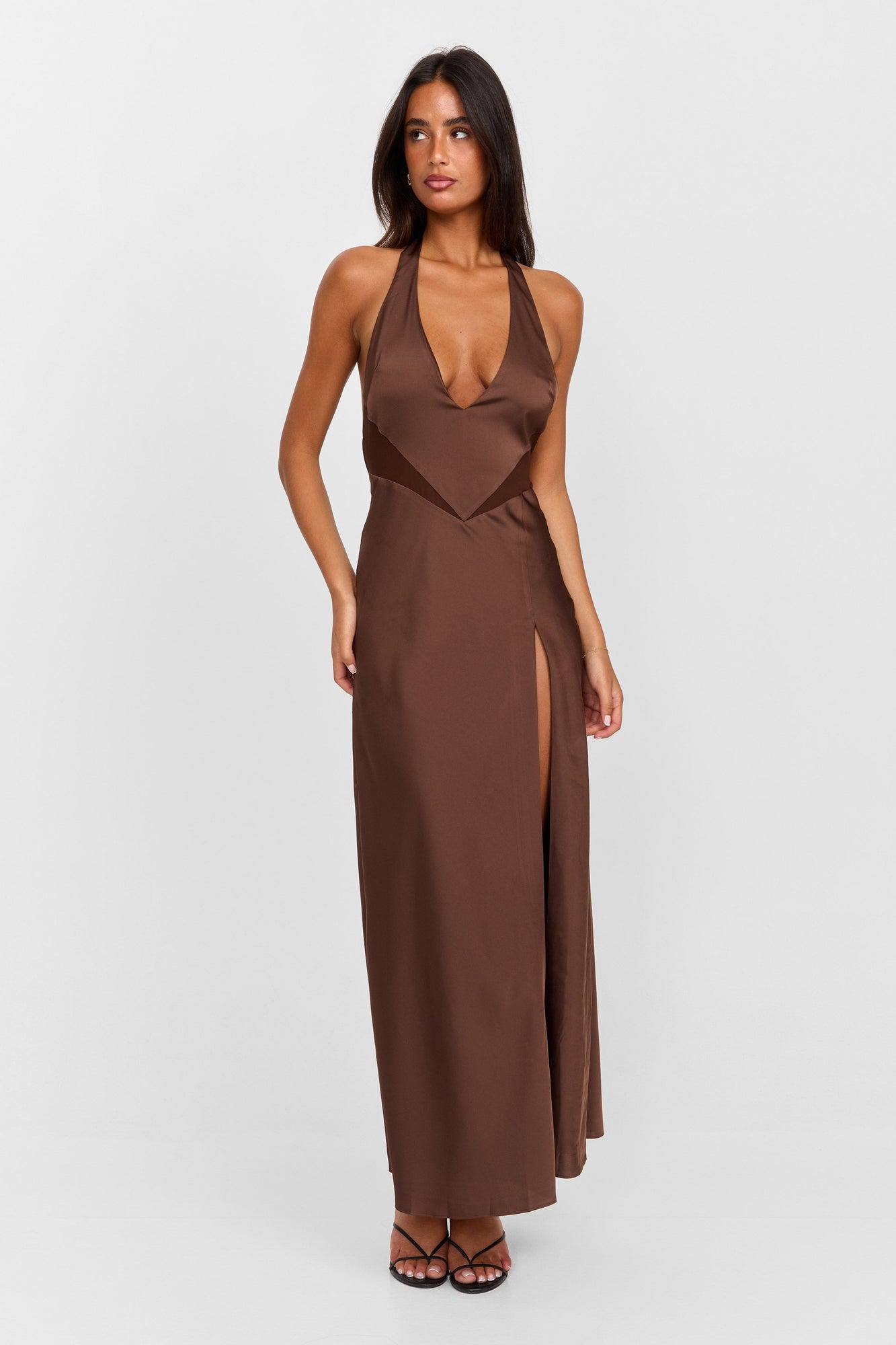 Arabella Maxi Dress | Chocolate