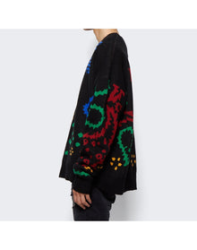 Rhude | Men | Bandana Knit Crewneck | Black