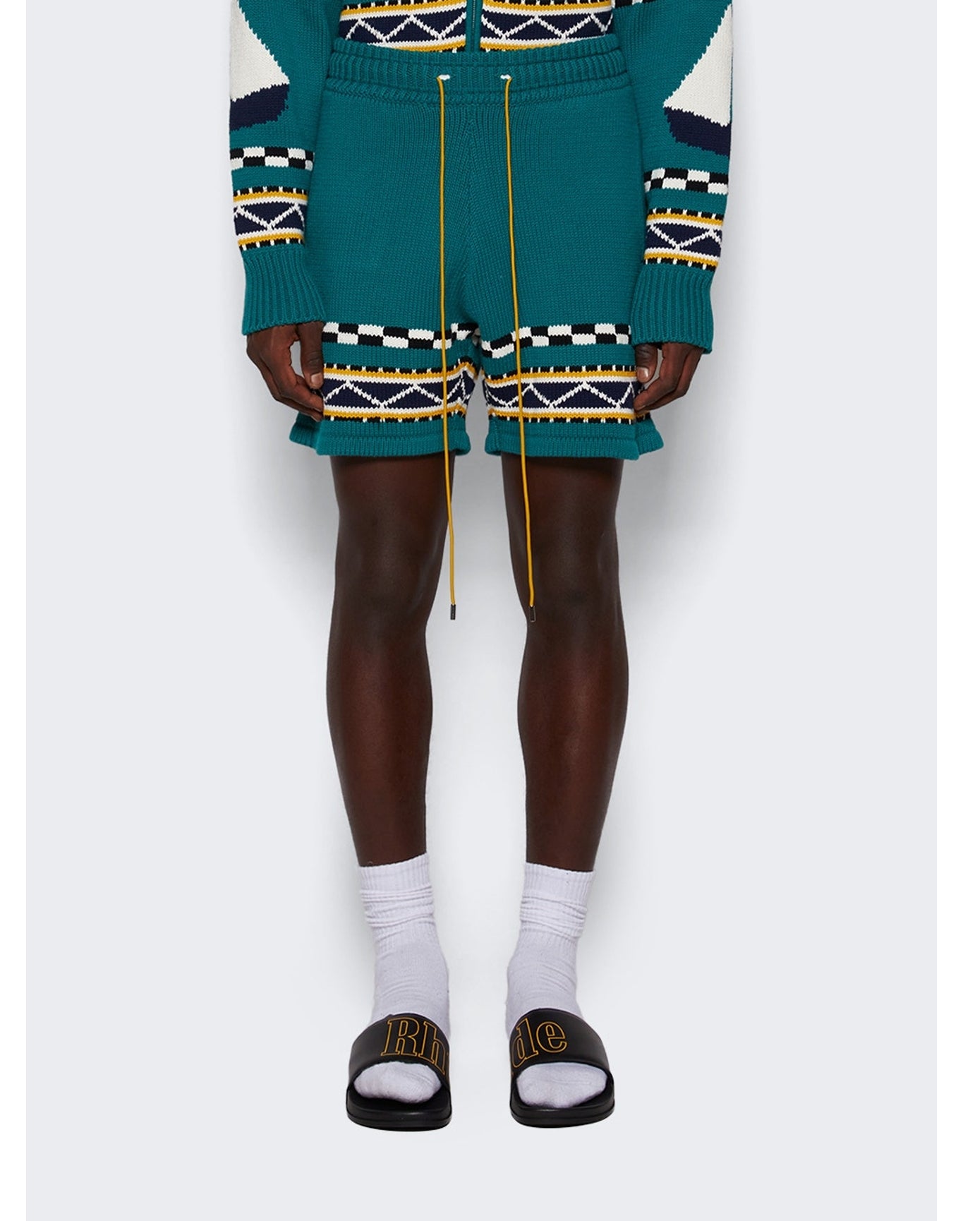 Rhude | Men | Bateau Short | Emerald x Crème