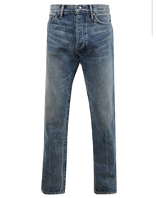 Rhude | Men | Classic Whisker Detail Jean | Indigo Blue
