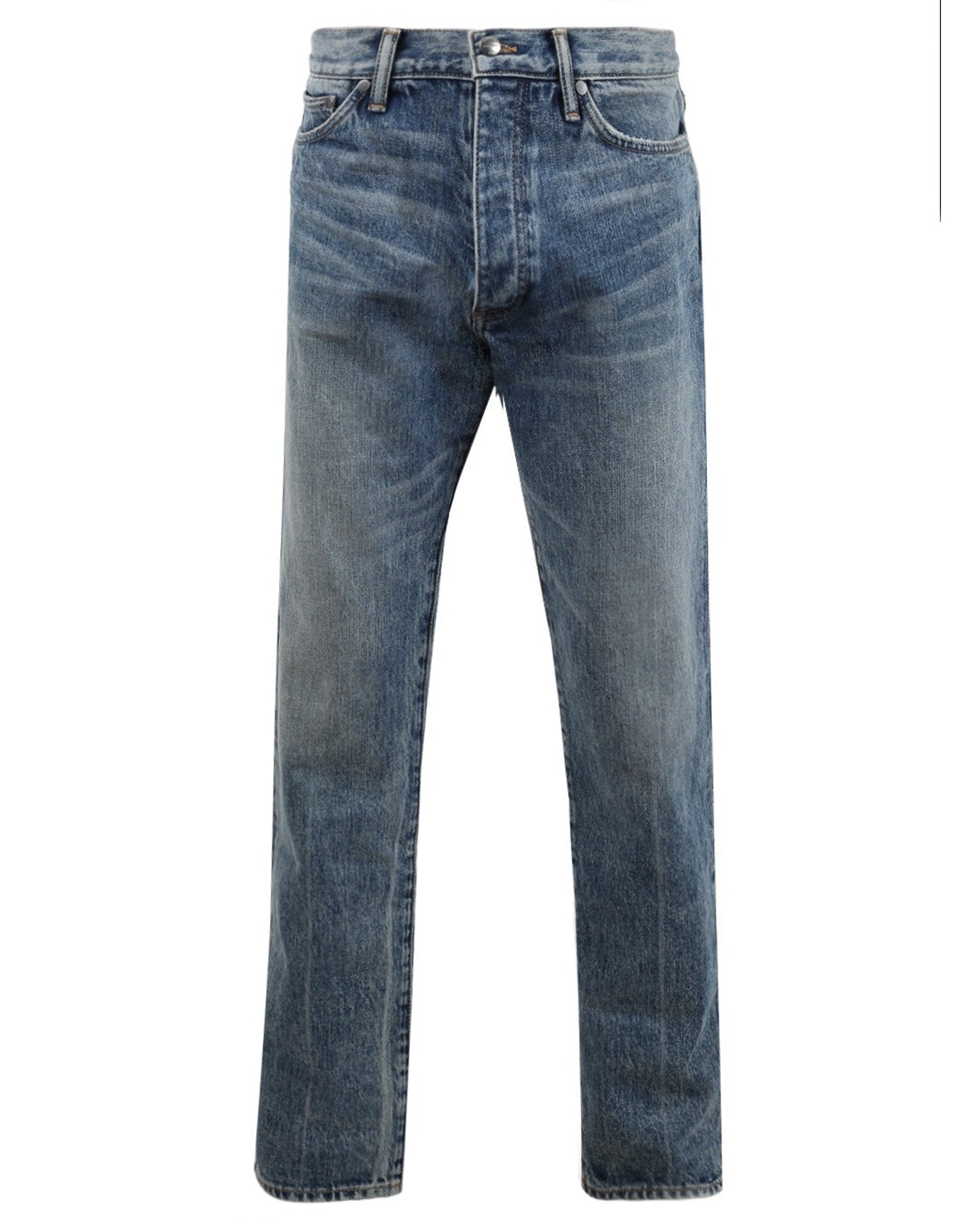 Rhude | Men | Classic Whisker Detail Jean | Indigo Blue